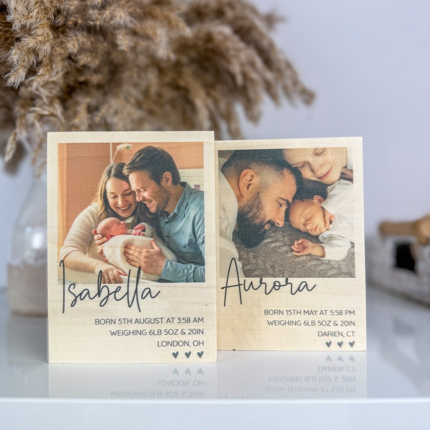 Custom Baby Name Announcement Sign