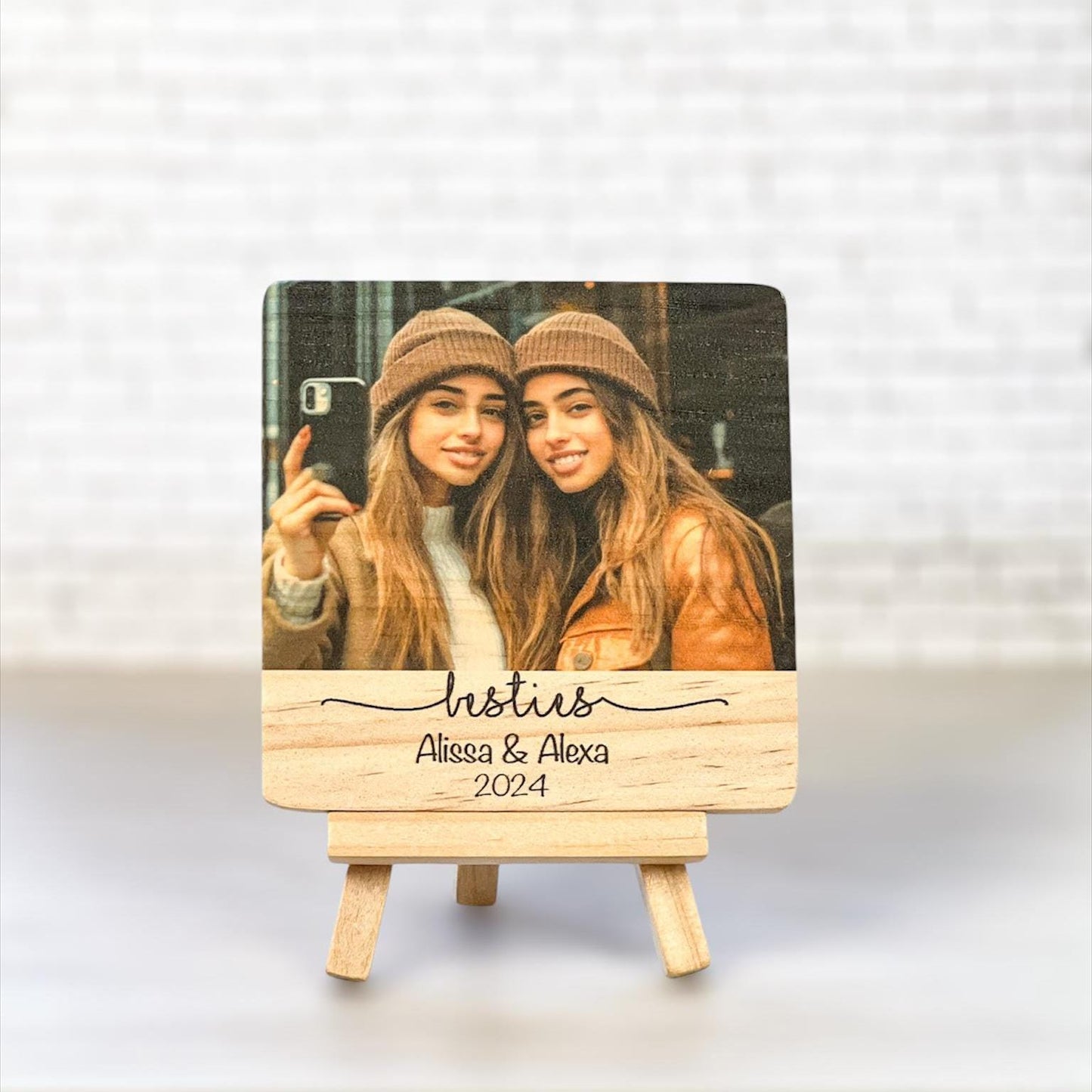 BESTIES Gift, Best Friend Christmas Gift, Best Friend Frame, Photo Gifts, Best Friend Gift Ideas