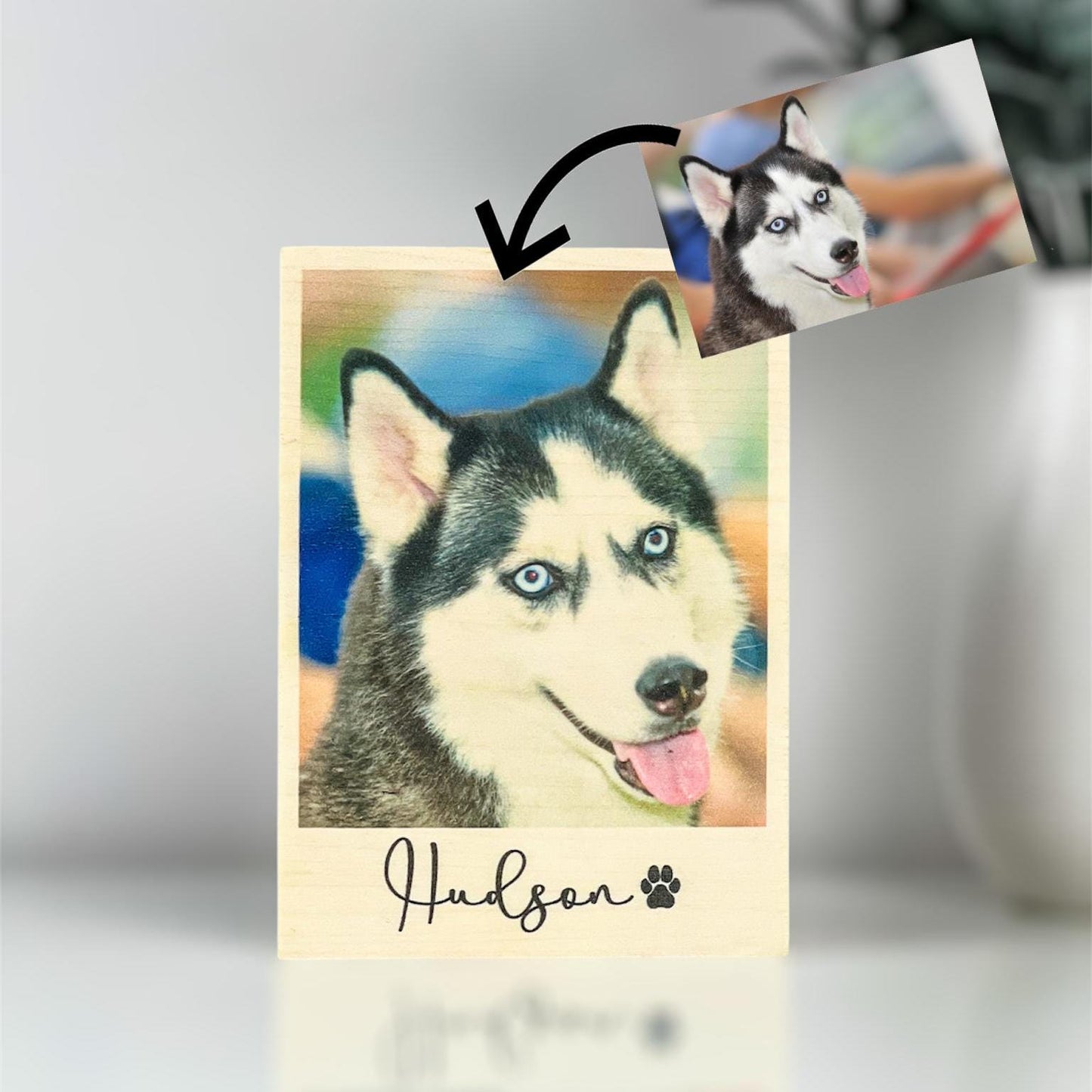 Wood Photo Gift, Personalized Frame, Personal Photo Gifts, Custom Photo Printing, Gift for Dad, Gift for Anniversary