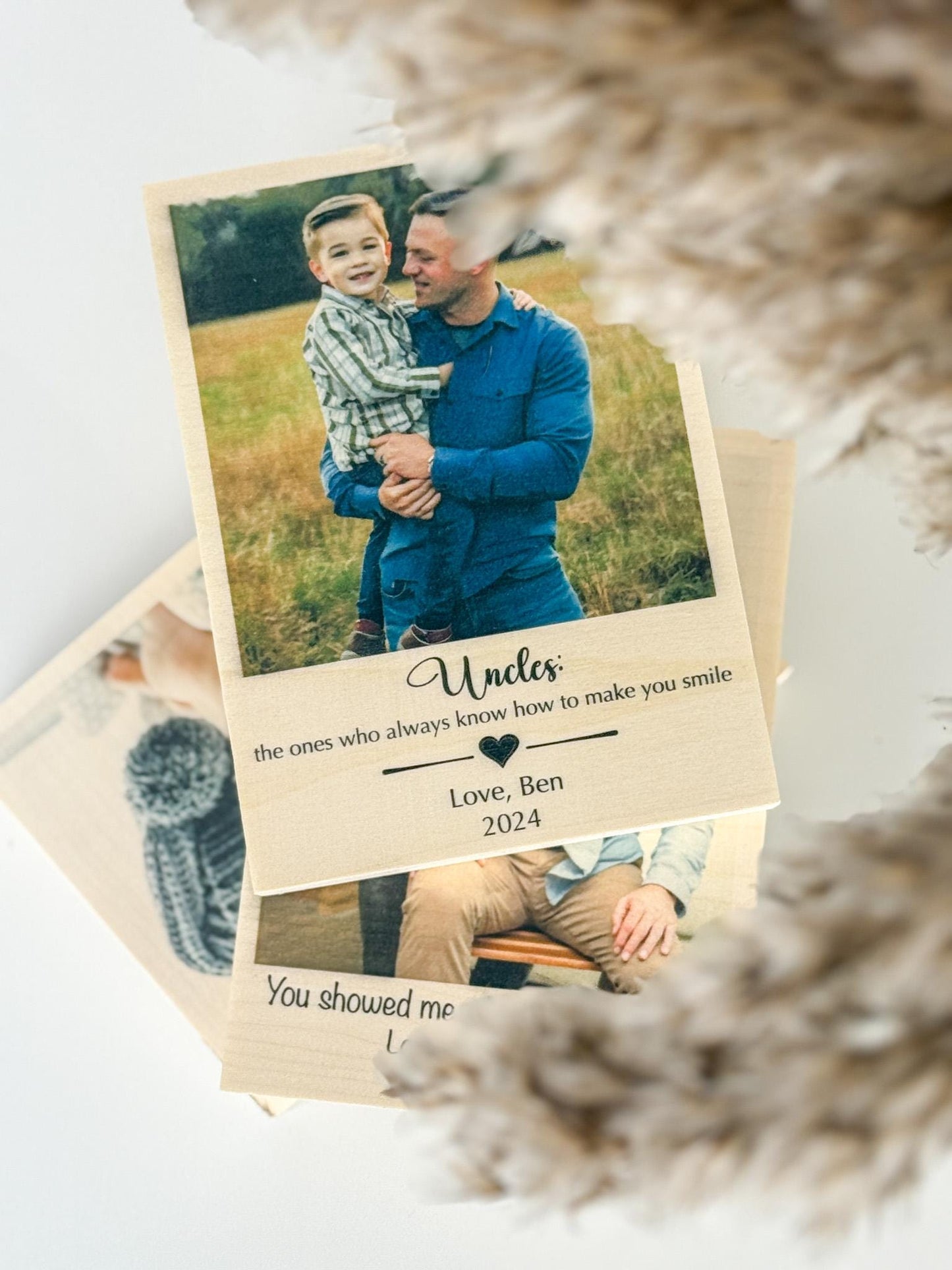 Gift for Uncle, Personalized Uncle Picture Frame, Uncle Photo Frame, Uncle Gift Idea