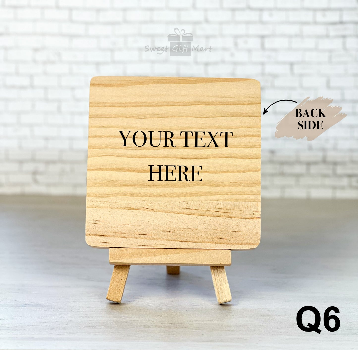 Girl Baptism Gift with Quote