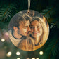 Personalized Christmas Wood Photo Ornament