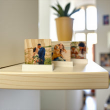 Wood Photo Tile with Stand