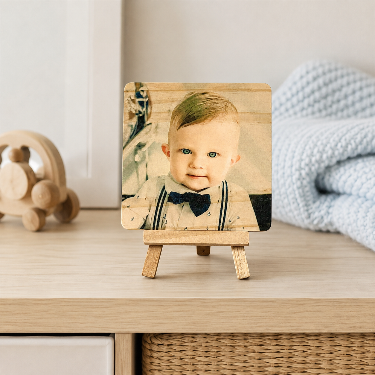 Godparent Baptism Photo Plaque