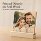 Custom Wood Photo Plaque with Stand