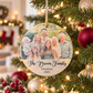Personalized Family Photo Christmas Ornament – Wood Keepsake