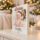 Baby’s First Christmas Picture Frame – Personalized Wood Photo Gift