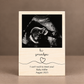 Pregnancy Announcement for Grandparents – Personalized Ultrasound Wood Frame