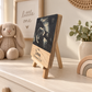 Personalized Ultrasound Wood Plaque – Baby Name & Due Date Keepsake