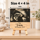 Personalized Ultrasound Wood Plaque – Baby Name & Due Date Keepsake