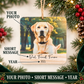 Pet Photo Christmas Ornament – Personalized Wood Keepsake