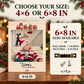 Baby’s First Christmas Picture Frame – Personalized Wood Photo Gift