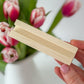 Wood Photo Stand with Your Text