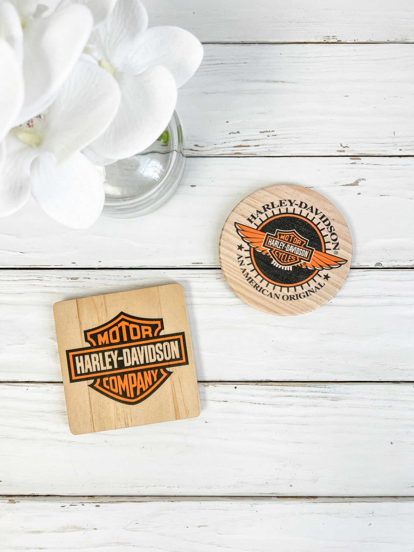 Square Wooden Coasters