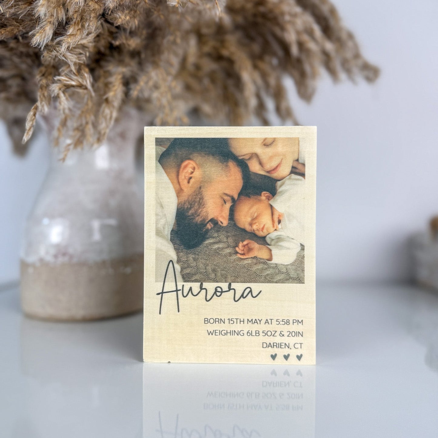 Custom Baby Name Announcement Sign