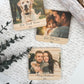 Personalized Wood Photo Magnet with Custom Message