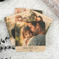 Personalized Wood Photo Magnet with Custom Message