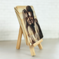 Wood Photo Tile With Easel