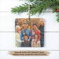 Custom Wood Photo Ornament – Square Personalized Keepsake (4x4")