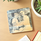 Custom Square Wood Photo Magnets - Personalized Fridge Keepsake Gift