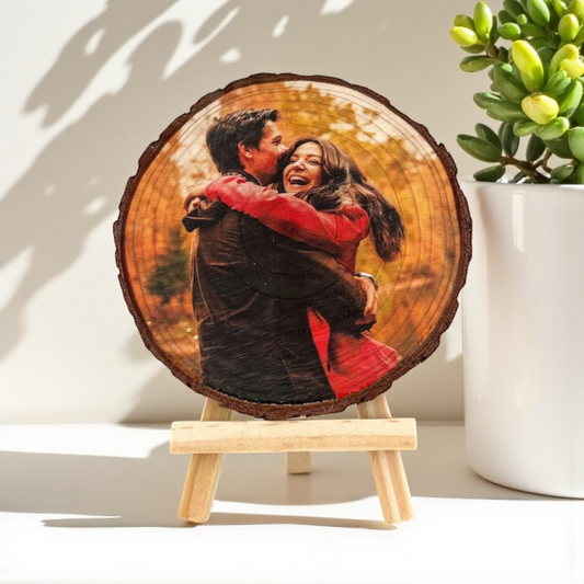 Wood Photo Bark Slice