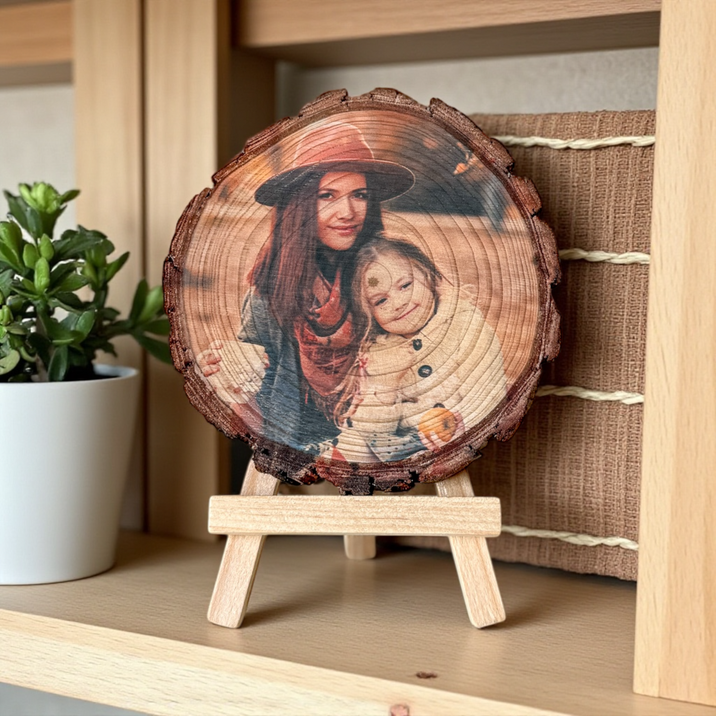 Wood Photo Bark Slice