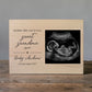 Great Grandma Pregnancy Announcement – Personalized Ultrasound Wood Frame