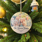 Personalized Family Photo Ornament – Custom Wooden Christmas Ornament 2025