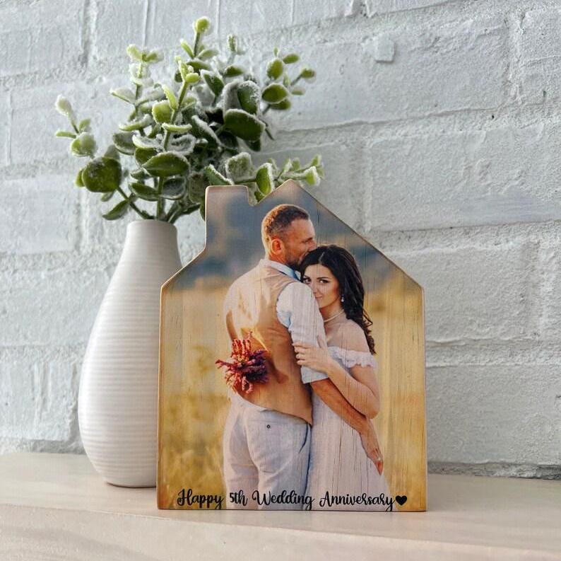 Custom Wood Photo Gift, Personalized Picture Frames, Personal Photo Gifts, Custom Photo Printing, Gift for Her, Gift for Anniversary