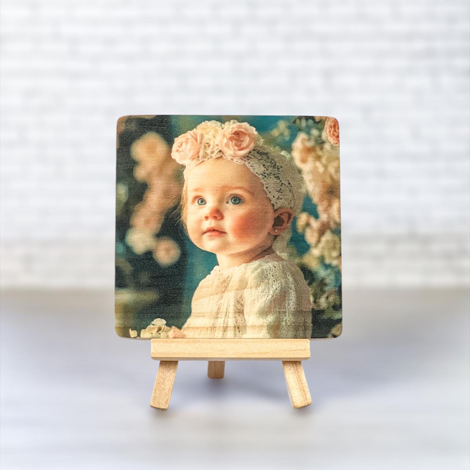 Personalized Baptism Gift, Christening Gifts, Gift for Godson, Gift for Goddaughter, Personalized Baptism Picture Frame, Baptism Gift Idea