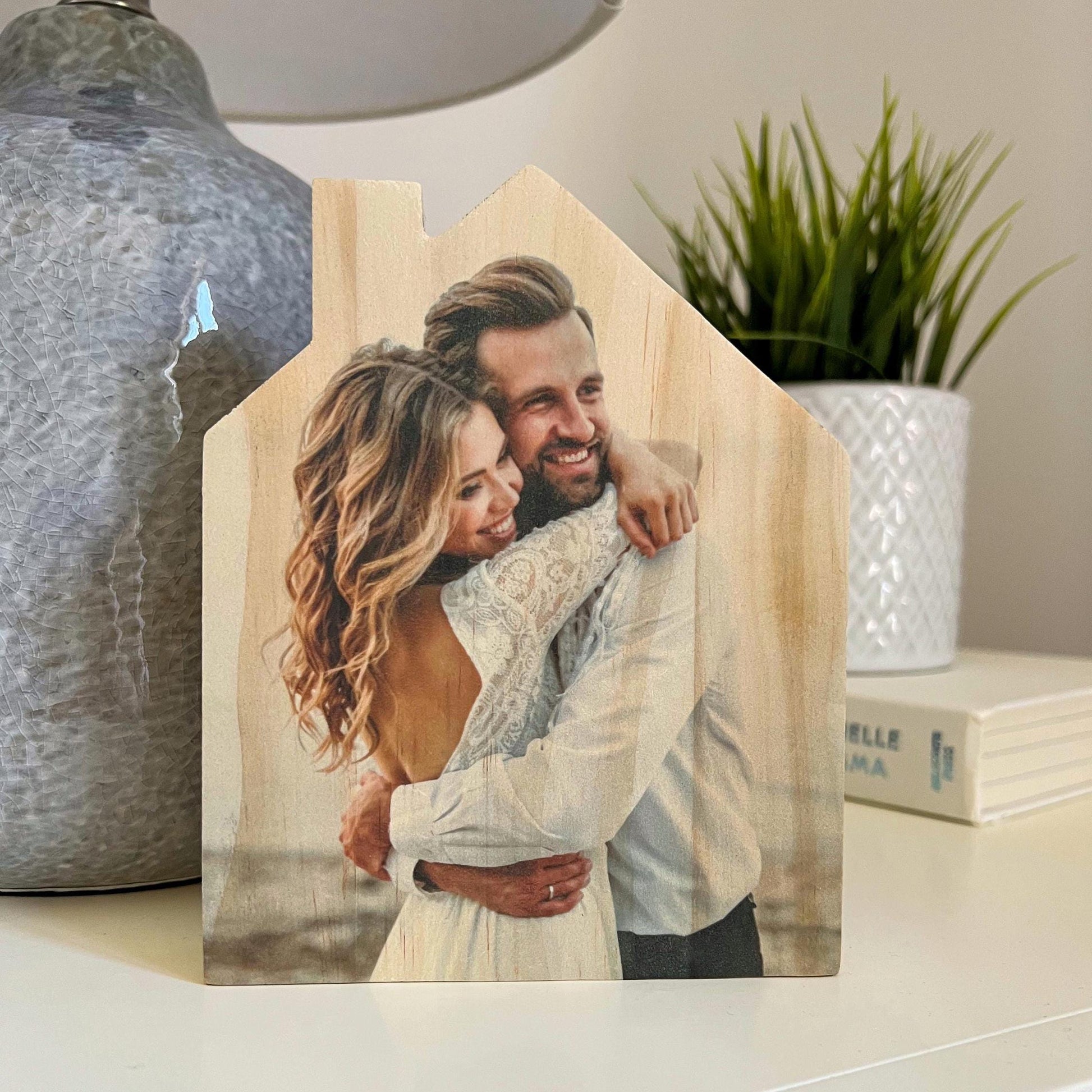 Custom Wood Photo Gift, Personalized Picture Frames, Personal Photo Gifts, Custom Photo Printing, Gift for Her, Gift for Anniversary