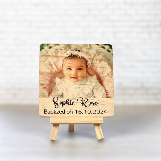 Girl Baptism Gift, Christening Gifts, Baptism Gifts for Goddaughter, Personalized Baptism Picture Frame, Unique Baptism Gift Idea