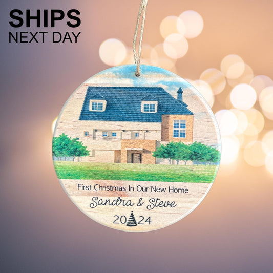 Personalized New Home Christmas Ornaments