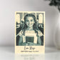 Unique Baptism Gift, Personalized Frame, Photo on Wood, Custom Picture Frame