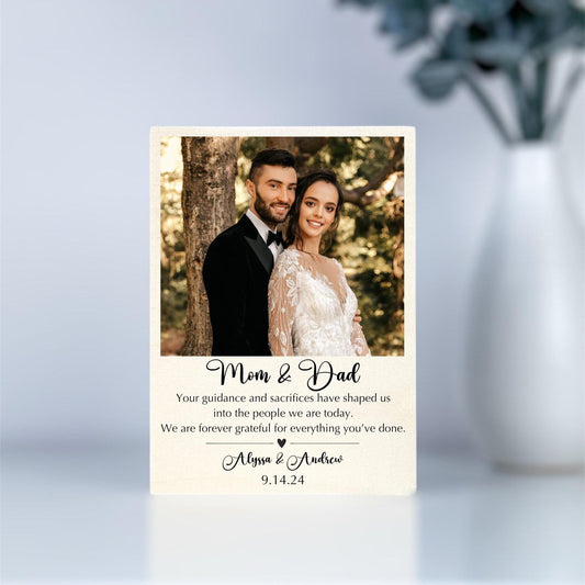 Parents of the Bride Gift Photo Frame