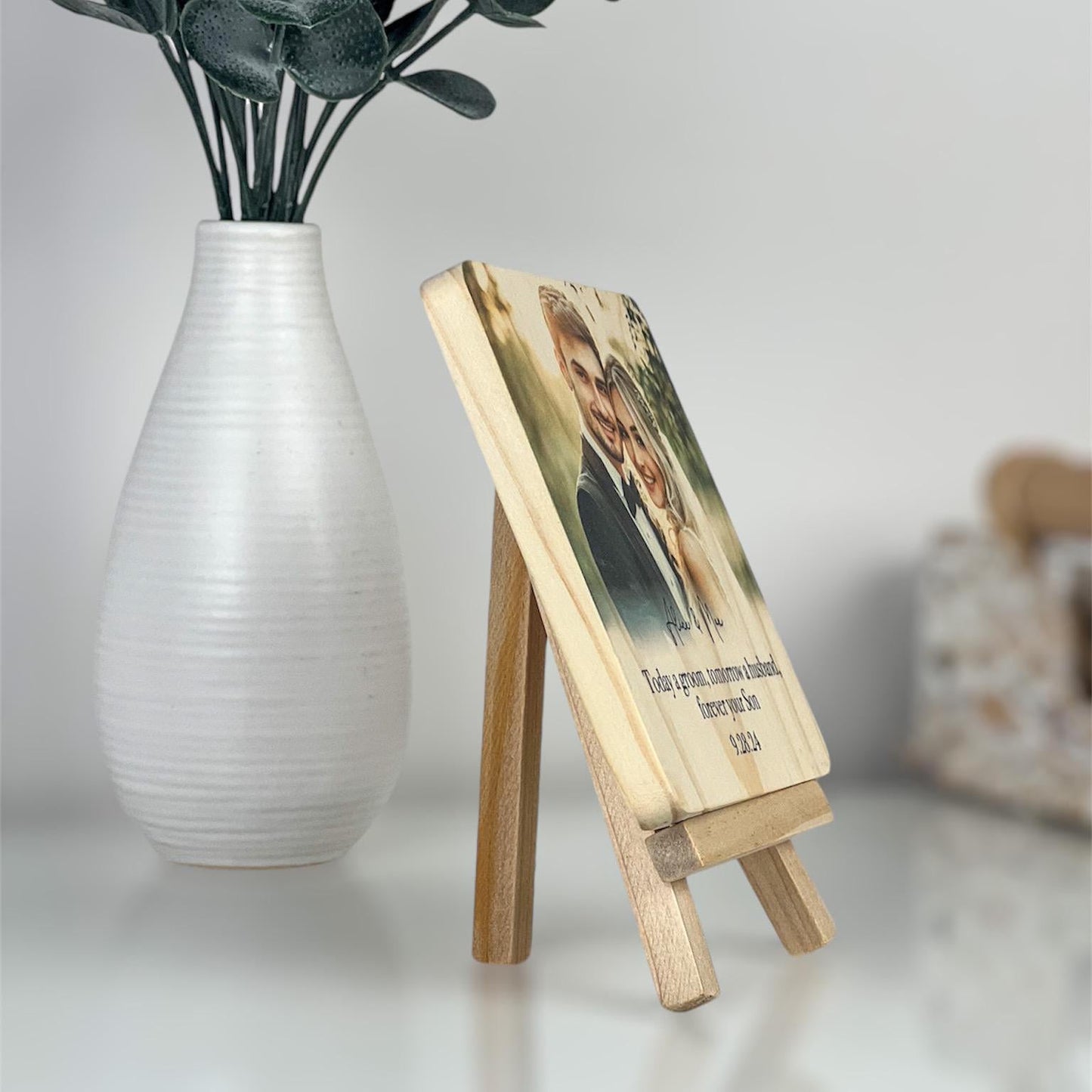 Mother of the Groom Gift Custom Wood Picture Frame