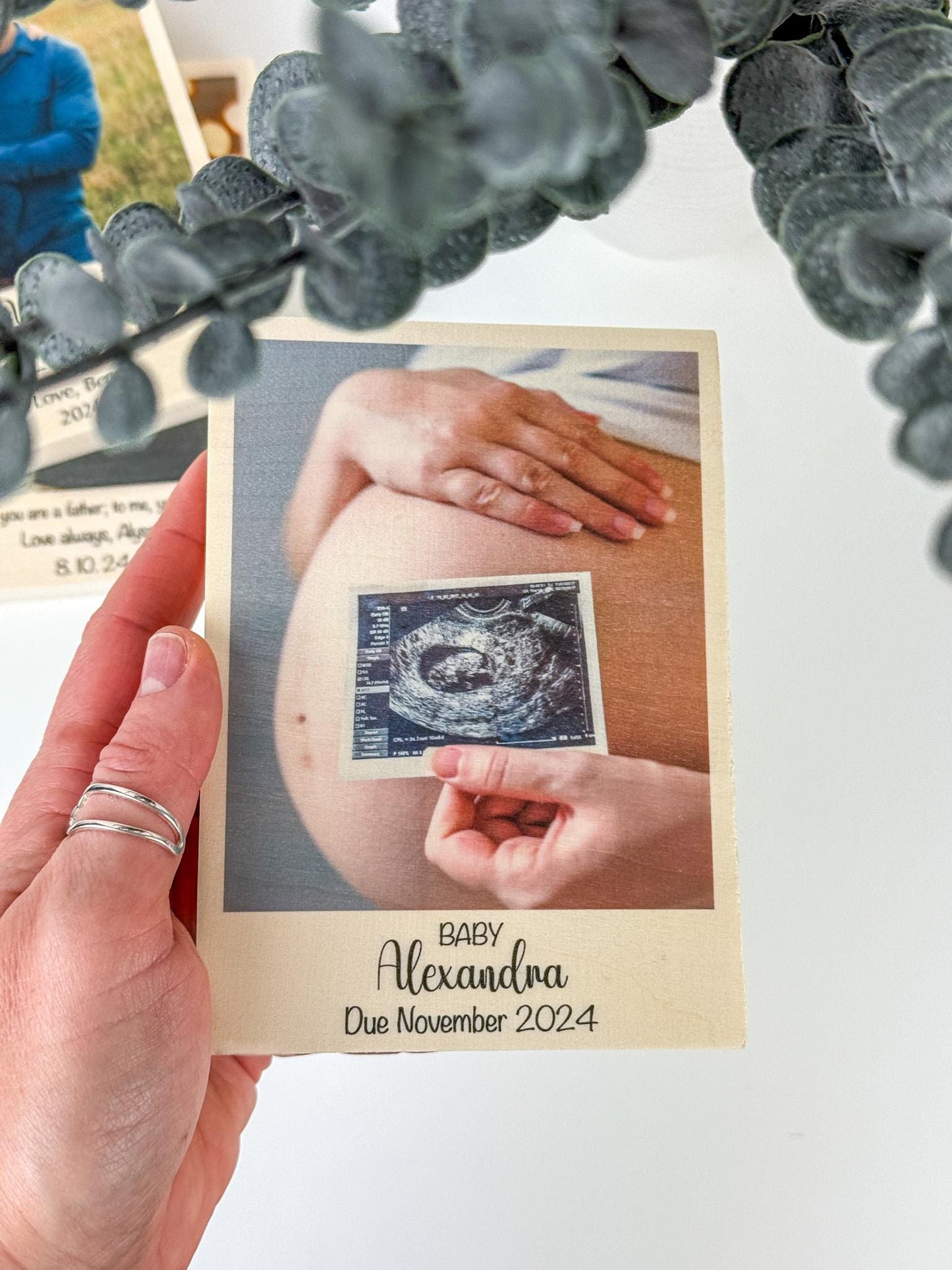 Baby Announcement Gifts for Parents Grandparents