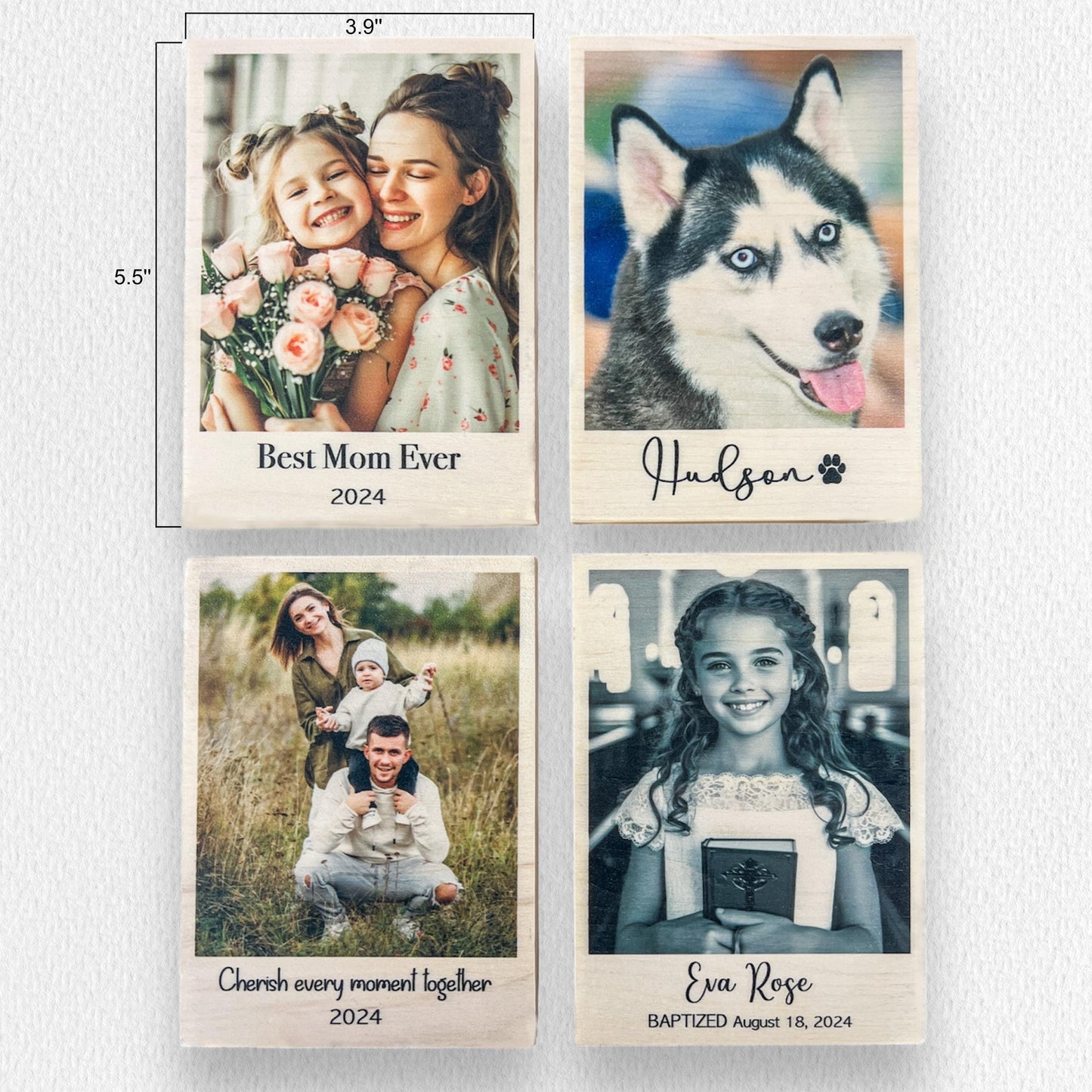size of custom picture frame