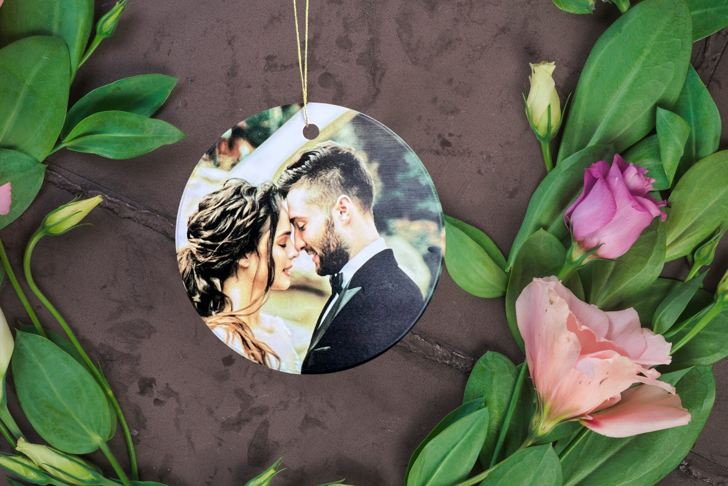 Custom Ceramic Photo Ornament