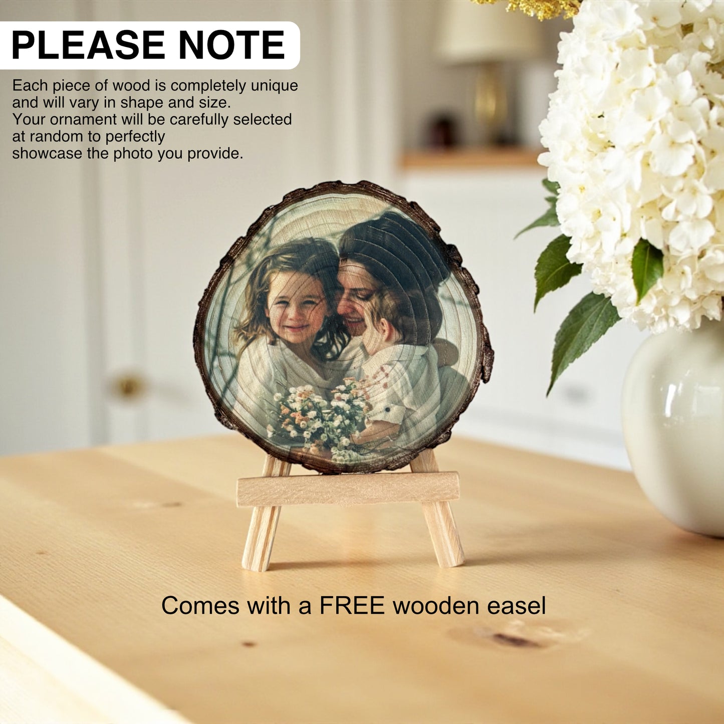 Wood Photo Bark Slice