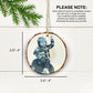 Personalized Wood Photo Ornament