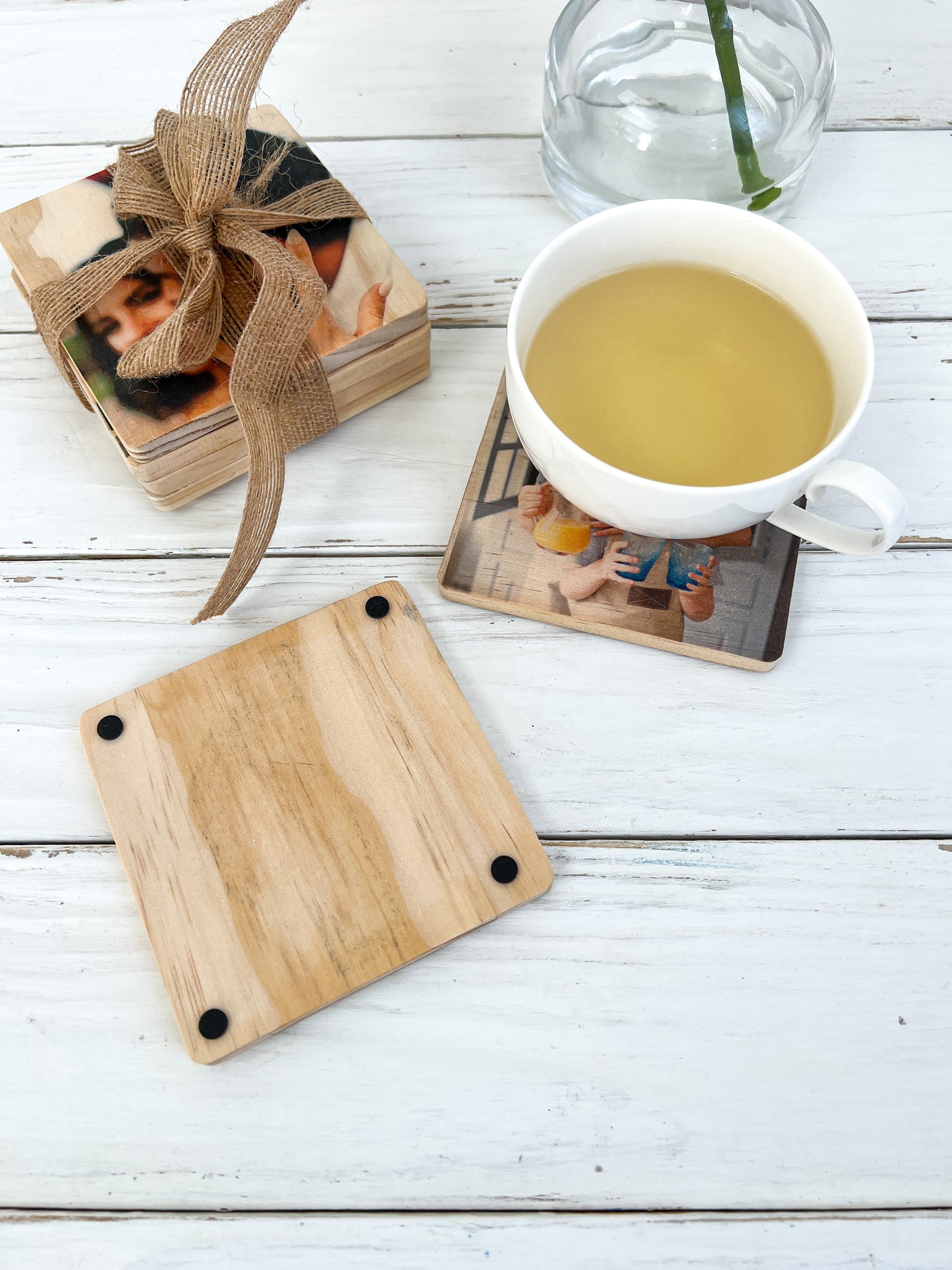 Square Wooden Coasters