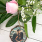 Personalized Wood Photo Ornament