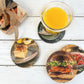 Round  Wooden Coasters